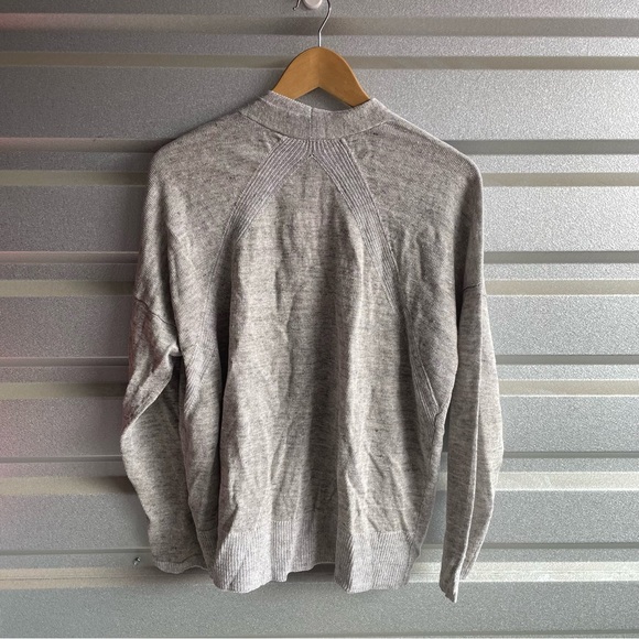 Eileen Fisher NWT slouchy cardigan in moon - Picture 7 of 8